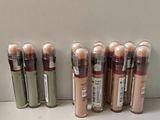 maybe matte liquid lip glosses in various shades