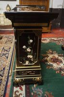 Joli bar vintage avec 2 tabourets assortis - laque de Chine … (photo 2)