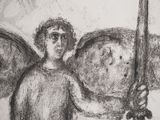 an image of a drawing of an angel holding a sword