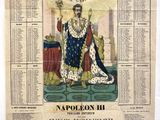 un vieux journal sur lequel figure le dessin d'un roi