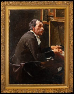 Jouer de l'orgue, Vidal González Arenal, École espagnole du …