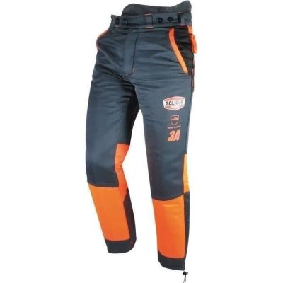 220 / Pantalon de bûcheronnage multi-poches KWF - Noir…