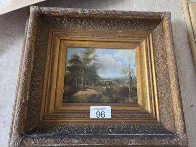 une photo d'une photo d'un tableau sur le mur