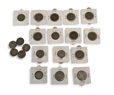 a lot of coins that are sitting on a table