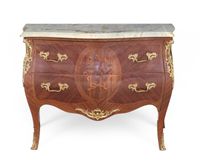 COMMODE GALBÉE DE STYLE LOUIS XV (photo 2)