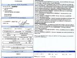 a document with a picture of a person ' s name on it