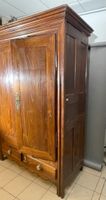 Armoire bretonne en bois naturel ouvrant à deux portes et de… (photo 4)