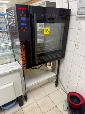 an image of a commercial oven in a commercial kitchen