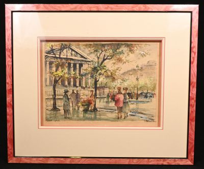 Ecole du XXe siècle, vers 1950.