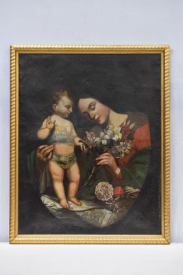 Dans le goût de Carlo DOLCI (ancienne copie d'après), - Photo 1