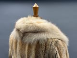 an image of a fur coat on a mannequin
