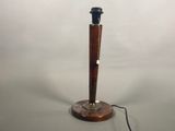 an image of a lamp that is on a table
