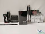 many different types of makeup products on the table
