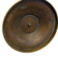 Paire de bougeoirs en bronze doré d'époque Restauration avec… (photo 3)