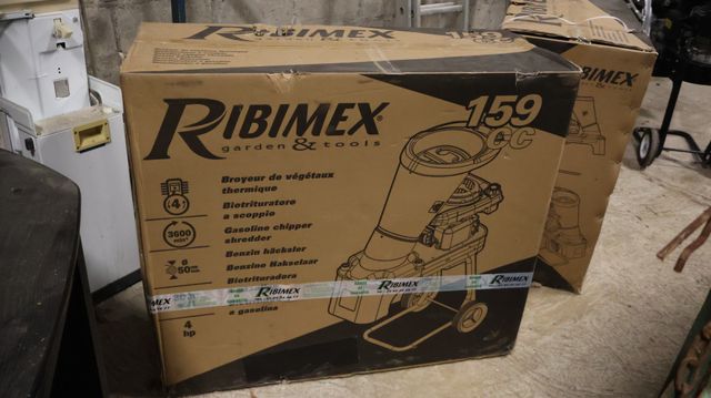 RIBIMEX JRE-1001B-1 – Broyeur thermique, 159CC, 4cv, essence. Neu...