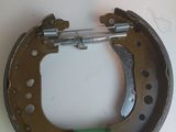 a close up of a brake shoe on a table