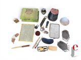 a lot of items that are sitting on a table