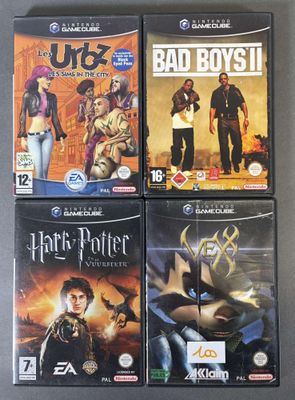Quatre jaquettes de jeux vidéo inspirées de « Harry Potter et les Reliques de la Mort »