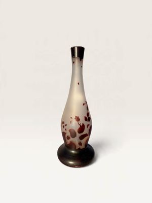 an image of a vase on a stand on a white background