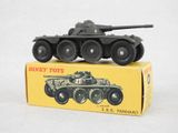 a toy tank that is sitting on top of a box