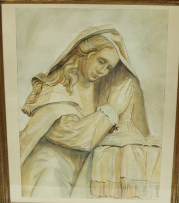 HEYBROEK Folke (Hollandais et Suédois, 1913-1983), Marie pri…