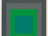 an image of a square with green and grey squares in it