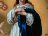 an image of a painting of a woman surrounded by angels
