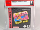 carte de jeu Nintendo « Donkey Kong » dans un étui en plastique transparent