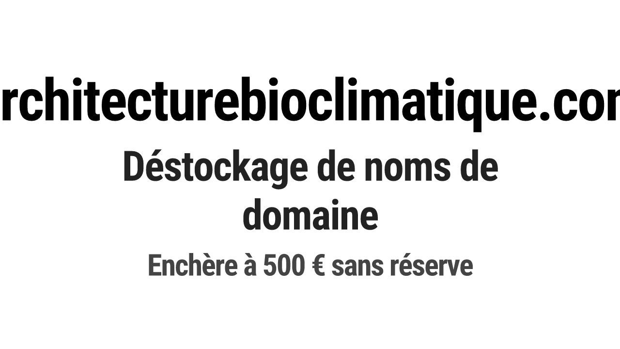 Destockage & Invendus