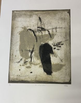 une image représentant une peinture en noir et blanc sur une feuille blanche