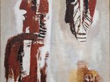 une image représentant un tableau accroché au mur, au-dessus duquel vole un oiseau
