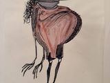 an image of a drawing of a bird with a cigarette in its mouth