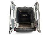 a white van with its doors open on a white background