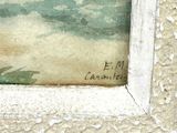 a picture of a painting on the wall of a building
