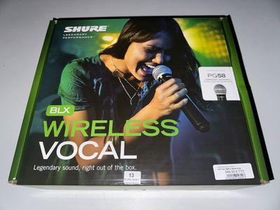 Système simple main SHURE mod PG58. - Photo 1