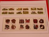 a picture of a set of stamps with animals on them