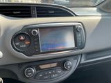 a car dashboard with a digital display in it