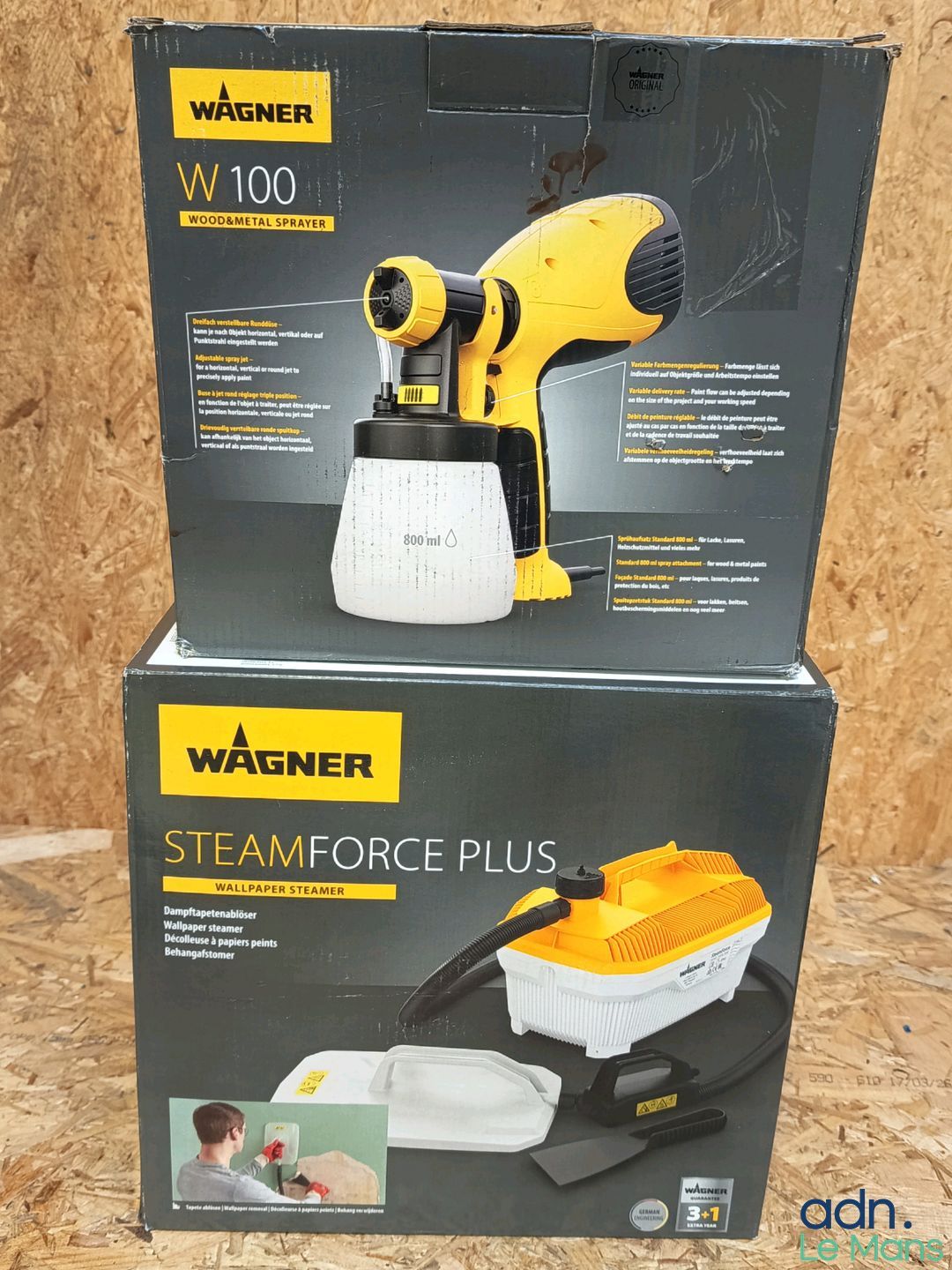 Lot WAGNER comprenant decolleuse à papier peint neuf et Pist…