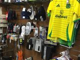 many items on the shelves in the store