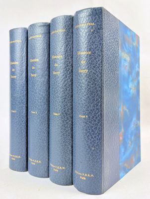 [Berry]. RAYNAL (Louis-Hector Chaudru de). Histoire du Berry… - Photo 1