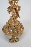 Important candélabre à six feux de lumière en bronze ciselé … (photo 2)