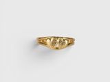 an image of a gold ring on a white background