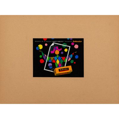 Kodacolor" [3]. [Projet Publicitaire pour 'Kodacolor'].