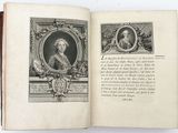 an open book with a picture of a man and a woman on it