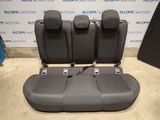 a close up of a car seat with four seats on it