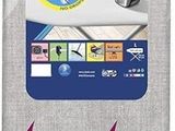 an image of a washing machine with a blue and purple design on it