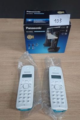 Téléphone Duo sans fil Panasonic KX-TG1612FRC |DECT sans rép…