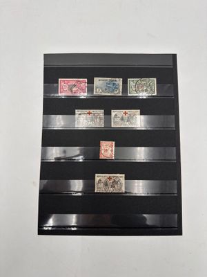 FRANCE réunion de timbres oblitérés cote 510€