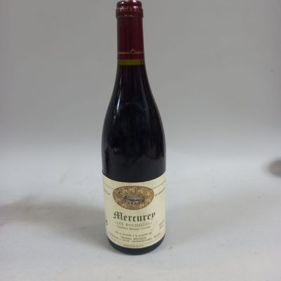 1 Bouteille de MERCUREY "les Rochelles" (bon niveau-étiquett…