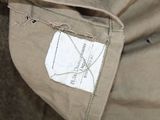 a close up of a pair of pants with a label on it